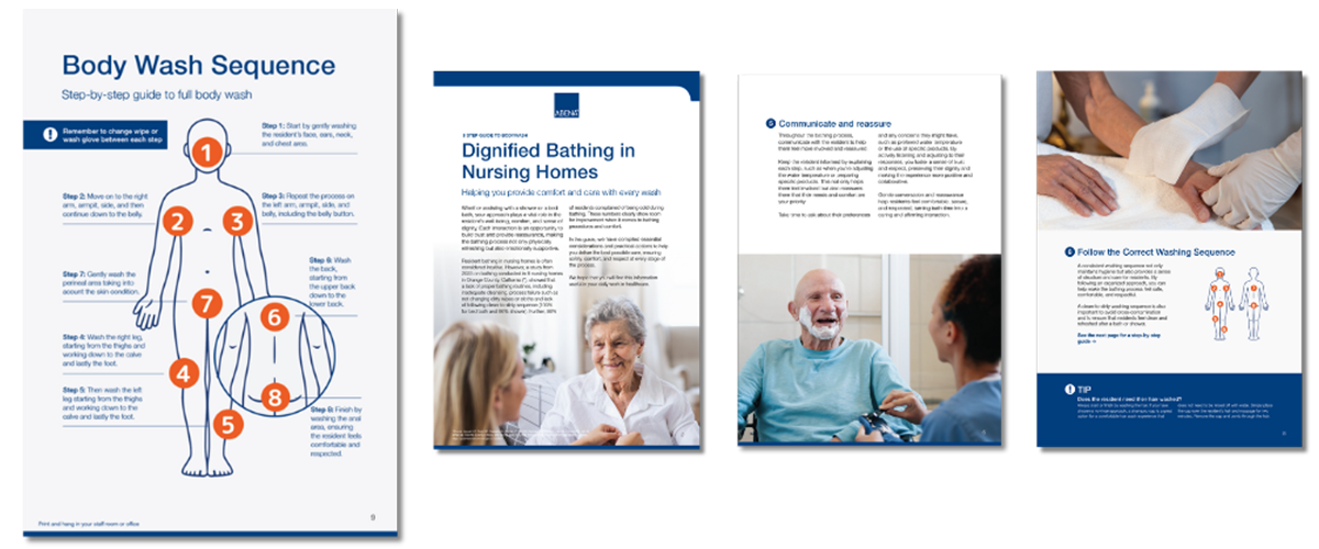 Värdigt bad på äldreboenden